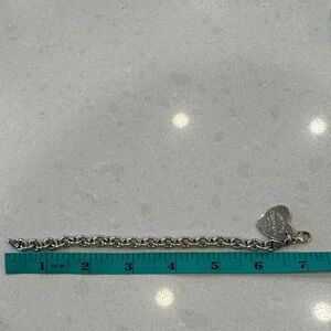 Tiffany & Co. Silver Heart Bracelet